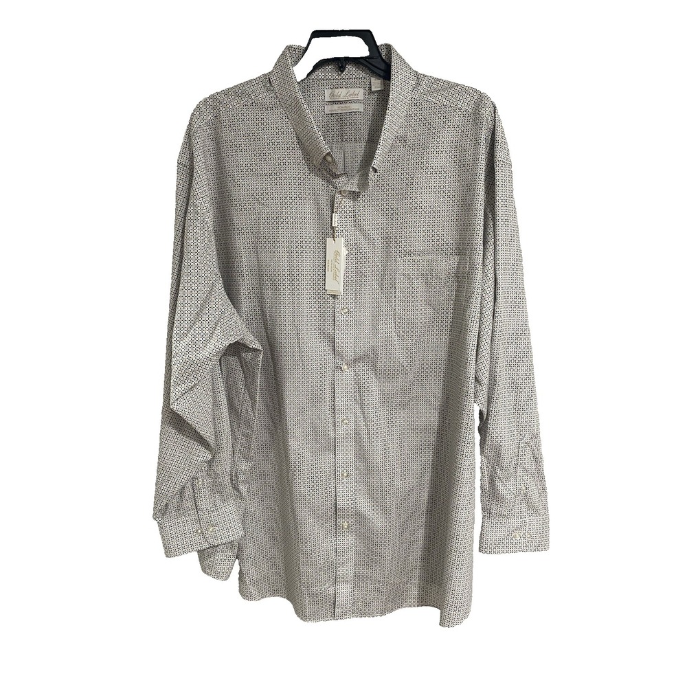Gold‎ Label mens perfect PERFORMANCE non-iron shirt gold 4XB BRAND NEW $89.50 A4
